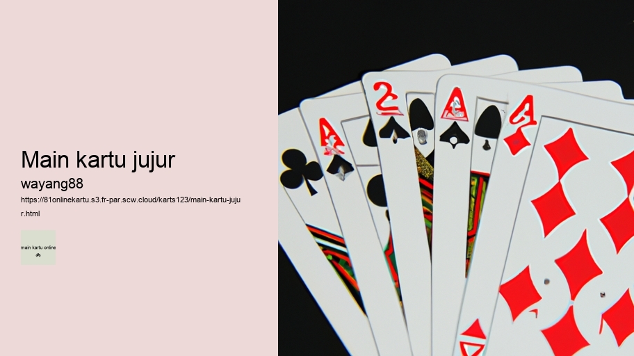 main kartu jujur